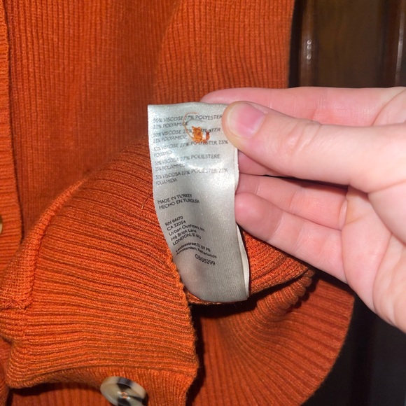 EUC Orange Free People Oakleigh Sweater Vest - Picture 5 of 8